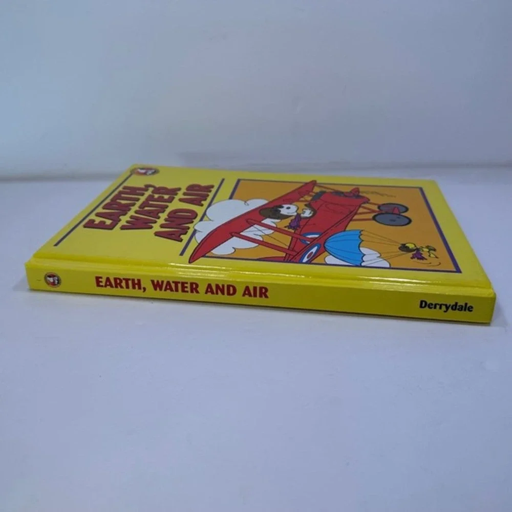 Charlie Brown Earth‎ Water and Air Childrens Educational Book Snoopy 1994